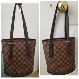 Louis Vuitton Damier Bucket Tote